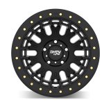 Dirty Life DT-3 17X9 5x127 -12 Offset - Satin Black w/ Simulated Beadlock thumbnail 3