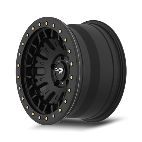 Dirty Life DT-3 17X9 5x127 -38 Offset - Satin Black w/ Simulated Beadlock thumbnail 2