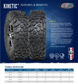 ITP Kinetic Tire 30x10R-14 8PR thumbnail 2