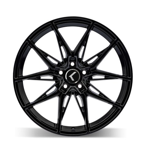 Kraze KR196 Evolve 22x9 / 5x120 BP / 35mm Offset / 72.56mm Hub Gloss Black Wheel thumbnail 3