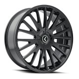 Kraze KR185 Double Down 20x8.5 / 5x115/120 BP / 38mm Offset / 74.1mm Hub Gloss Black Wheel thumbnail 1