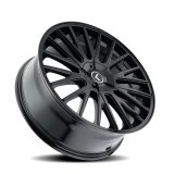 Kraze KR185 Double Down 20x8.5 / 5x115/120 BP / 38mm Offset / 74.1mm Hub Gloss Black Wheel thumbnail 3