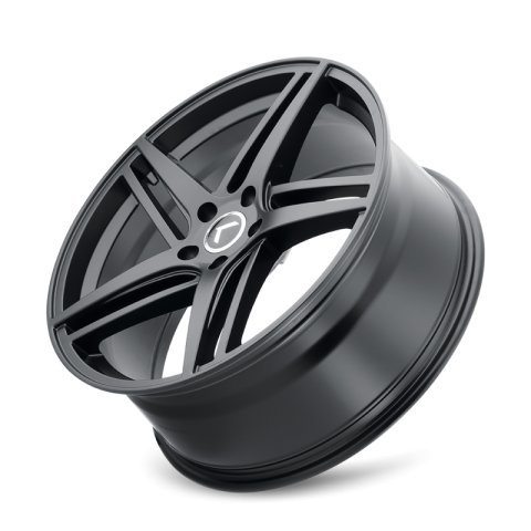 Kraze KR195 Milano 20x8.5 / 5x112 BP / 38mm Offset / 66.56mm Hub Satin Black Wheel