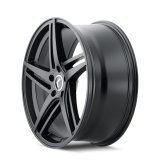 Kraze KR195 Milano 20x8.5 / 5x112 BP / 38mm Offset / 66.56mm Hub Satin Black Wheel thumbnail 2
