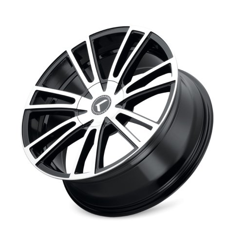 Kraze KR183 Spectra 18x8 / 5x115/120 BP / 40mm Offset / 74.1mm Hub Gloss Black Machined Wheel thumbnail 3