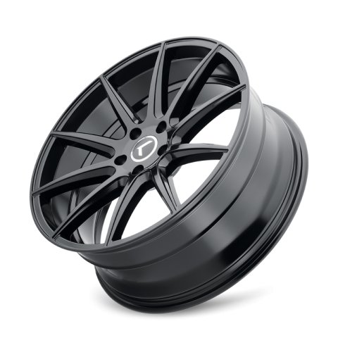 Kraze KR194 Cosmos 18x8 / 5x114.3 BP / 40mm Offset / 72.62mm Hub Gloss Black Wheel thumbnail 1