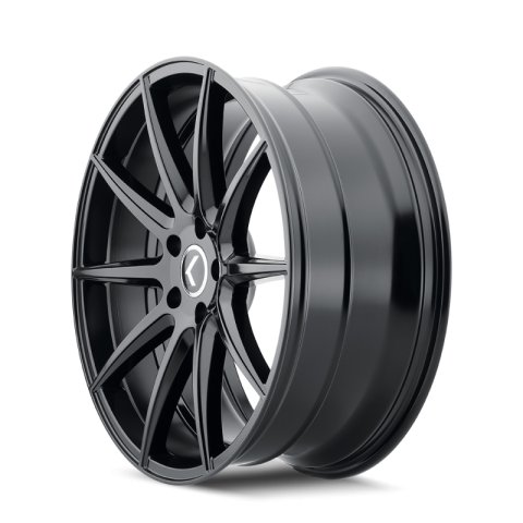 Kraze KR194 Cosmos 18x8 / 5x114.3 BP / 40mm Offset / 72.62mm Hub Gloss Black Wheel thumbnail 2