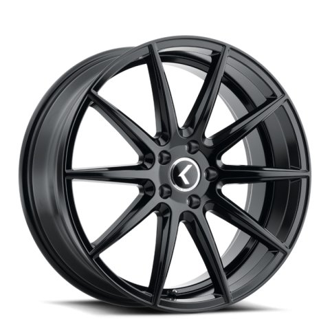 Kraze KR194 Cosmos 18x8 / 5x114.3 BP / 40mm Offset / 72.62mm Hub Gloss Black Wheel thumbnail 3