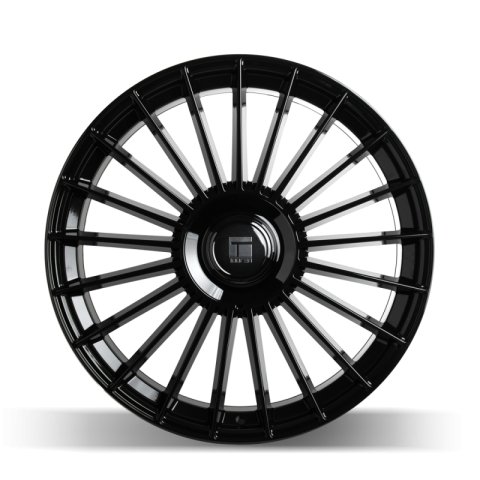 Touren 3610 TR10 24x10 / 5x112/120 BP / 35mm Offset / 74.1mm Hub Gloss Black Wheel thumbnail 3