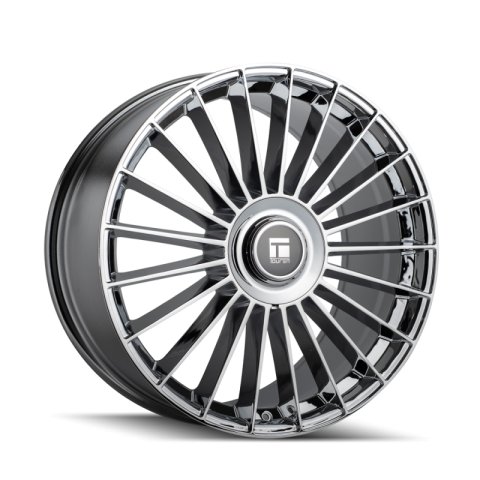 Touren 3610 TR10 24x10 / 6x135/139.7 BP / 25mm Offset / 87.1mm Hub Chrome Wheel thumbnail 1