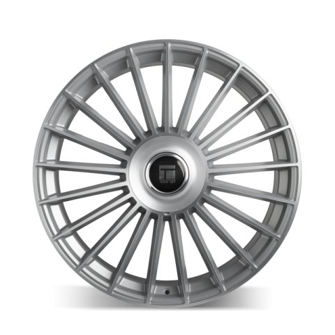 Touren 3610 TR10 22x9 / 5x112/120 BP / 35mm Offset / 74.1mm Hub Satin Silver Machined Wheel