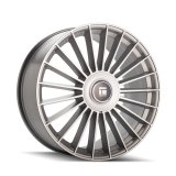 Touren 3610 TR10 22x9 / 5x115/139.7 BP / 20mm Offset / 78.1mm Hub Satin Silver Machined Wheel thumbnail 2