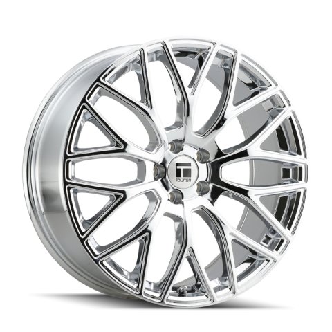 Touren 3276 TR76 20x8.5 / 5x120 BP / 35mm Offset / 74.1mm Hub Chrome Wheel thumbnail 3