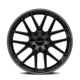 Touren 3260 TR60 17x7.5 / 5x112/120 BP / 42mm Offset / 72.62mm Hub Matte Black Machined Wheel thumbnail 1