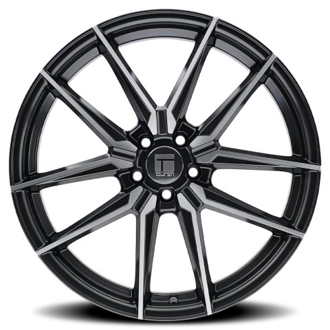 Touren 3294 TR94 18x8 / 5x120 BP / 35mm Offset / 72.56mm Hub Gloss Graphite Brushed w/ Dark Wheel thumbnail 2