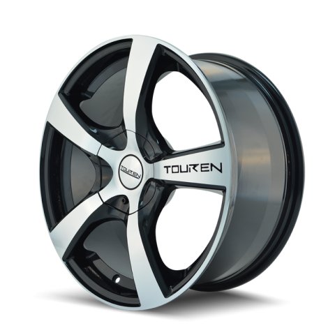 Touren 3190 TR9 17x7 / 5x112/120 BP / 42mm Offset / 72.62mm Hub Gloss Black Machined Wheel thumbnail 2