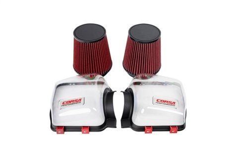 Corsa 24-25 Ford Mustang GT 5.0L Clear Lids & Dry Filters thumbnail 3