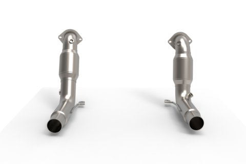 Kooks Headers 25-26 Ford Explorer ST/Aviator Stainless Steel GREEN Catted Downpipes thumbnail 5