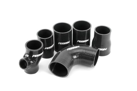 PERRIN 15-21 Subaru WRX Front Mount Intercooler Boost Tube Kit - Red thumbnail 3