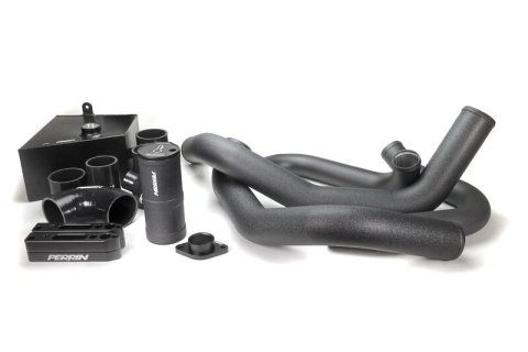 PERRIN 15-21 Subaru WRX Front Mount Intercooler Boost Tube Kit - Black thumbnail 1