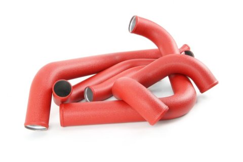PERRIN 15-21 Subaru STI Front Mount Intercooler Boost Tube Kit - Red thumbnail 1