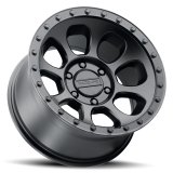 Raceline 961B Bolt 17x9in / 5x127 BP / -12mm Offset / 78.1mm Bore - Satin Black thumbnail 1