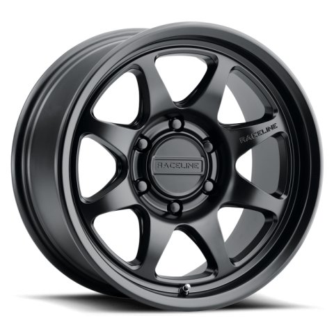 Raceline 962B Maverick 18x9in / 8x180 BP / 18mm Offset / 130.81mm Bore - Satin Black