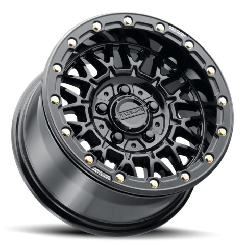 Raceline A15 Omega 15x10in / 4x156 BP / 10mm Offset / 132.5mm Bore - Gloss Black