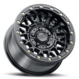 Raceline A15 Omega 15x7in / 5x114.3 BP / 25mm Offset / 68mm Bore - Gloss Black thumbnail 1