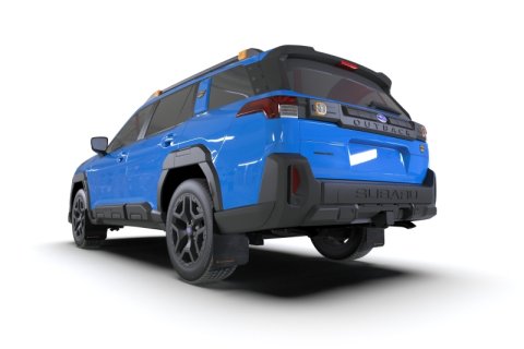 Rally Armor 2026 Subaru Outback Black UR Mud Flap w/Orange Logo thumbnail 3