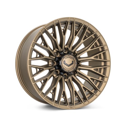 Vossen HFX-6 22x10 - 8x180 - ET-18 - Super Deep Face - 124.3 - Terra Bronze Wheel