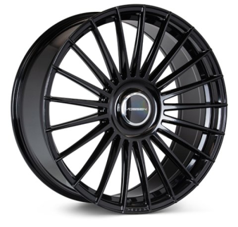 Vossen HF-8 24x10 - 5x130 - ET15 - Deep Face - 84.1 - Gloss Black Wheel