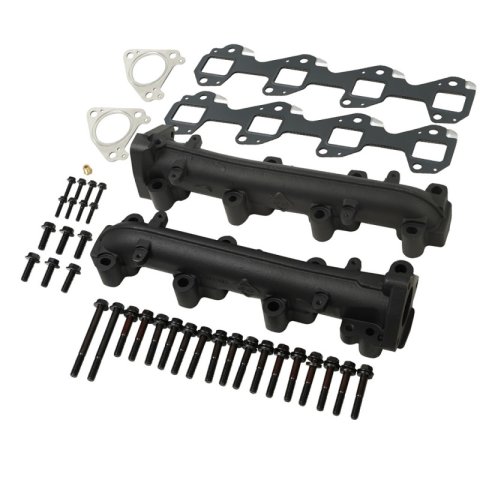 BD Diesel 01-16 Chevrolet Silverado/GMC Sierra 2500/3500 HD 6.6L Exhaust Manifold Kit thumbnail 2