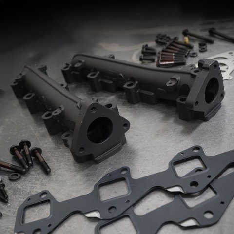BD Diesel 01-16 Chevrolet Silverado/GMC Sierra 2500/3500 HD 6.6L Exhaust Manifold Kit thumbnail 6