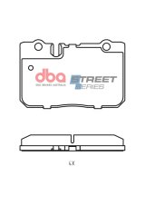DBA 97-00 Ford F-250 HD (4 Whl ABS) 4WD Front Street Series Brake Pads thumbnail 1