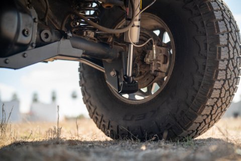 DV8 Offroad 2007-2018 Jeep Wrangler JK Rear Shock & Link Skid Plates thumbnail 5