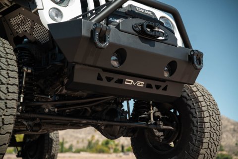 DV8 Offroad 2007-2018 Jeep Wrangler JK Front Skid Plate thumbnail 2
