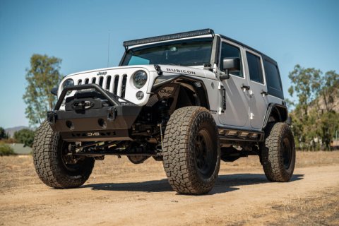 DV8 Offroad 2007-2018 Jeep Wrangler JK Front Skid Plate thumbnail 7