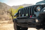DV8 Offroad 2018-2025 Wrangler JL Push Bar for Mopar Rubicon Steel Bumper thumbnail 1