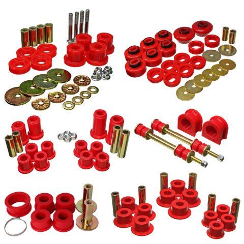 Energy Suspension 07-13 Chevrolet Silverado K1500 Master Set - Red