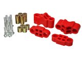 Energy Suspension Sway Bar Spacer Set - Red thumbnail 1