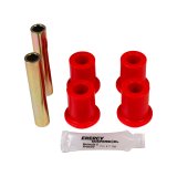 Energy Suspension Universal Bushing 1.25 Id Eye/3.50Lg. 7/16 Bolt Fabr Flange Style - Red thumbnail 1