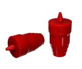 Energy Suspension Spare Tire Bumper Set - Red thumbnail 1