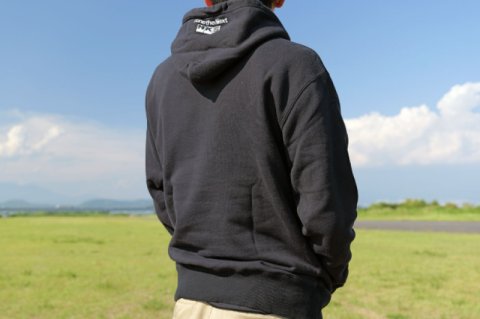 HKS HOODIE SUPER RACING BLACK L thumbnail 2