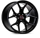 Vossen HF5 - 21x11.5 - ET36 - 5x112 - 66.56 - DEEP - GB - Gloss Black Wheel thumbnail 1