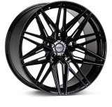 Vossen HF7 - 22x10 - ET26 - 5x112 - 66.56 - DEEP - GB - Gloss Black Wheel thumbnail 1