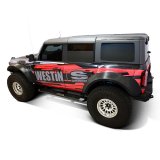 Westin 21-25 Ford Bronco 4dr (Excl. Bronco Sport) AT6 Running Boards - Black thumbnail 7