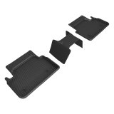 3D MAXpider 24-26 BMW 5 Series Kagu 2nd Row Floormat - Black thumbnail 1
