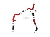 aFe 19-22 Hyundai Veloster N BladeRunner Aluminum Hot & Cold Charge Pipe Kit - Red thumbnail 2