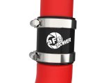 aFe 19-22 Hyundai Veloster N BladeRunner Aluminum Hot & Cold Charge Pipe Kit - Red thumbnail 6